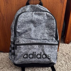 Adidas Heathered Gray Backpack